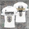 Champions Greek 2024 PAOK FC Design 3D T-Shirt