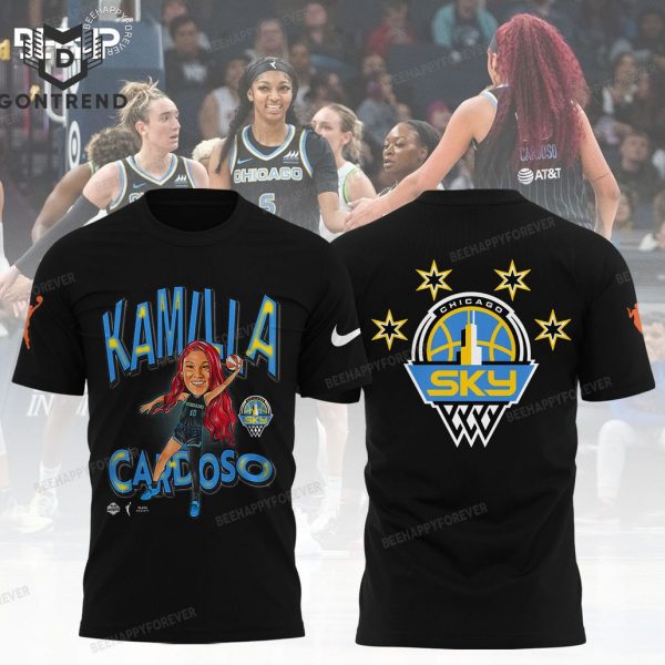 Chicago Sky Kamilla Cardoso Design 3D T-Shirt