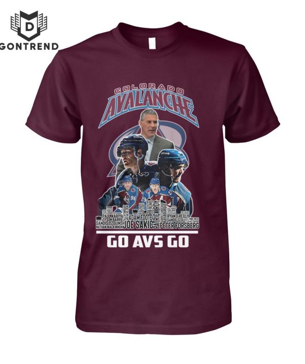 Colorado Avalanche Go Avs Go Unisex T-Shirt