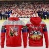 Czech Ice Hockey Association 2024 Champions Hoodie