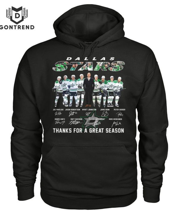 Dallas Stars Signature Thanks For A Great Season Unisex T-Shirt