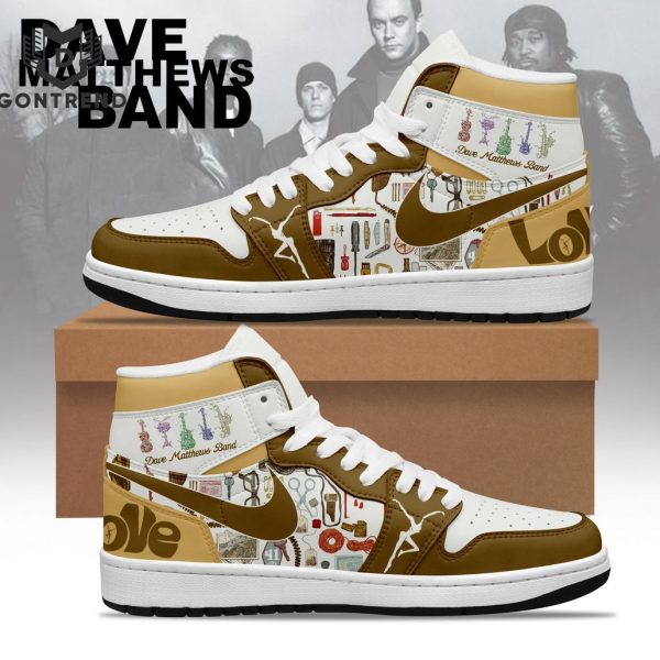 Dave Matthews Band Design Air Jordan 1 High Top