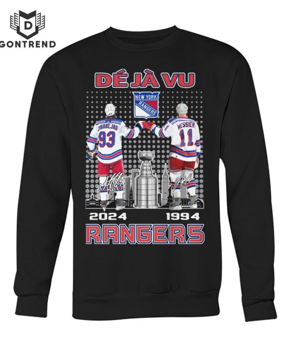 De Ja Vu 2024-1994 New York Rangers Unisex T-Shirt