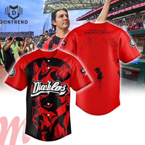 Diablos Rojos Del Mexico X Star Wars Baseball Jersey