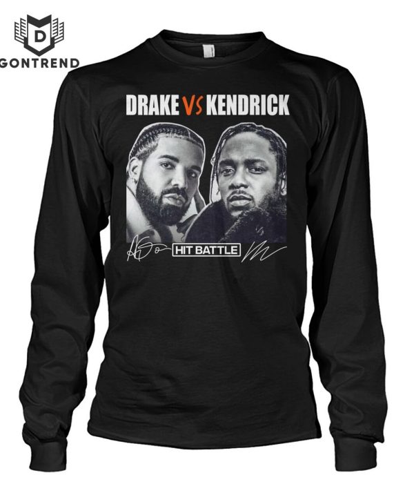 Drake Vs Kendrick Hip Battle Signature Unisex T-Shirt