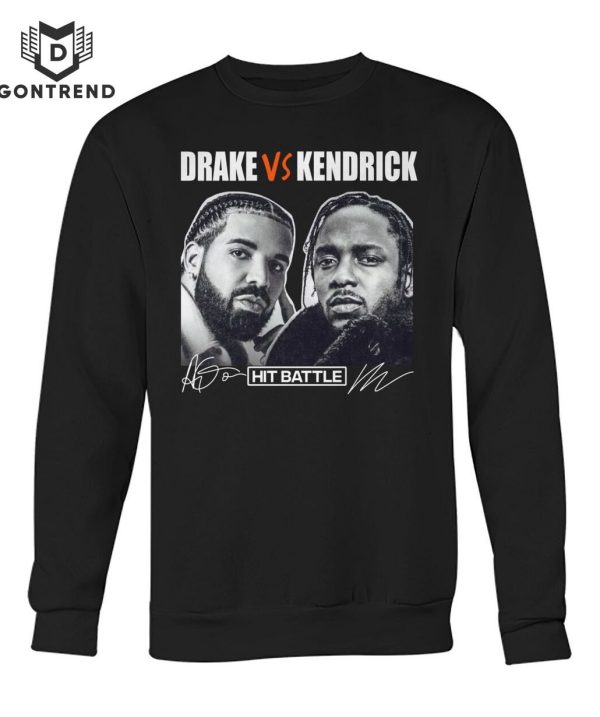 Drake Vs Kendrick Hip Battle Signature Unisex T-Shirt