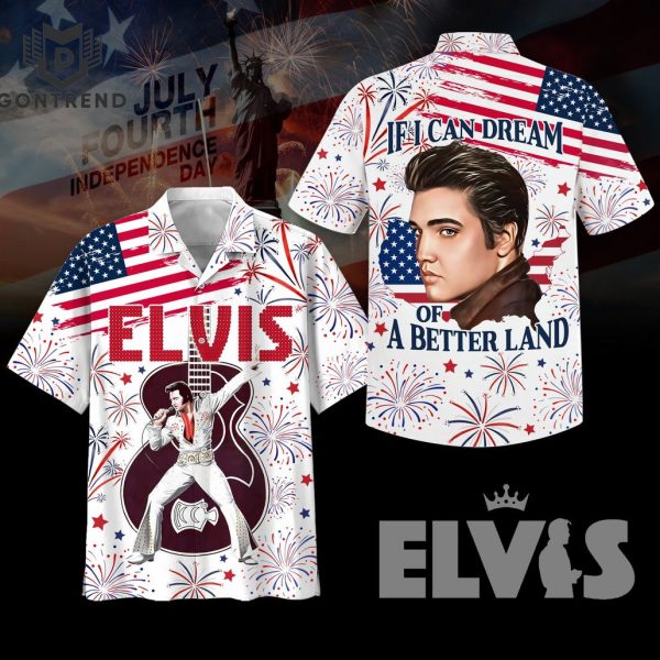 Elvis Presley If I Can Dream Of A Better Land Hawaiian Shirt