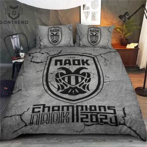 PAOK FC Champions 2024 Bedding Set