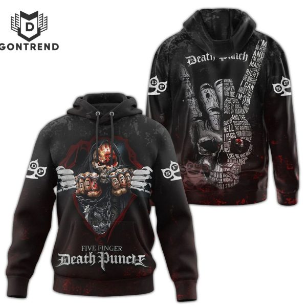 Five Finger Death Punch Design Hoodie