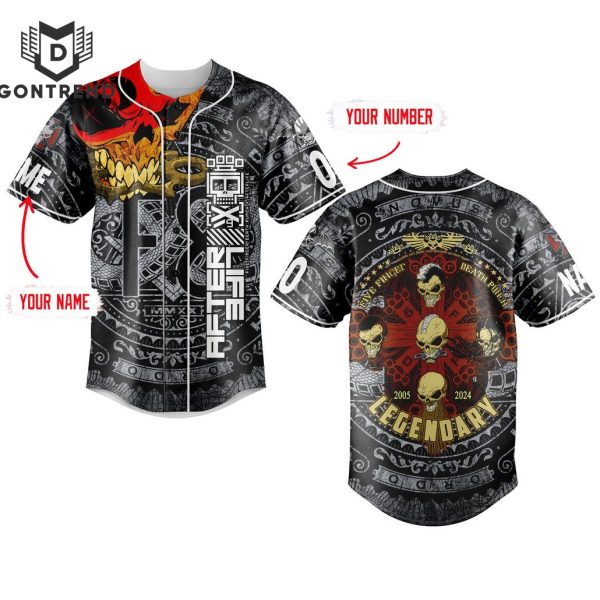 Five Finger Death Punch Legendary Baseball Jersey