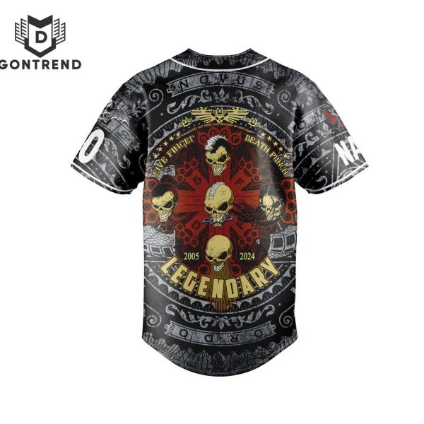 Five Finger Death Punch Legendary Baseball Jersey