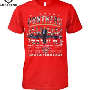 Florida Panthers Signature Thanks For A Great Season Unisex T-Shirt