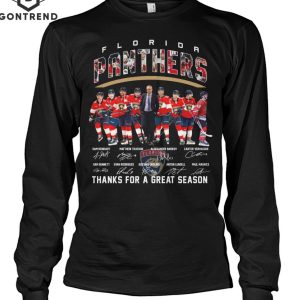 Florida Panthers Signature Thanks For A Great Season Unisex T-Shirt