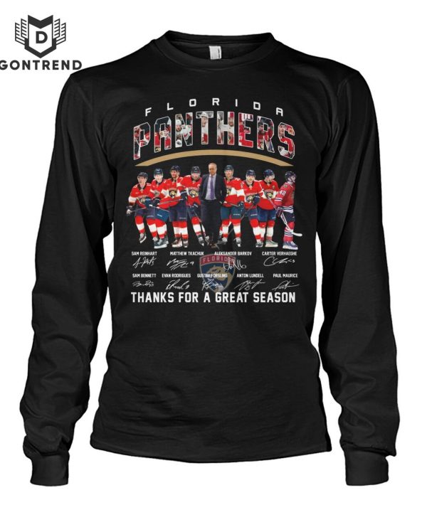 Florida Panthers Signature Thanks For A Great Season Unisex T-Shirt