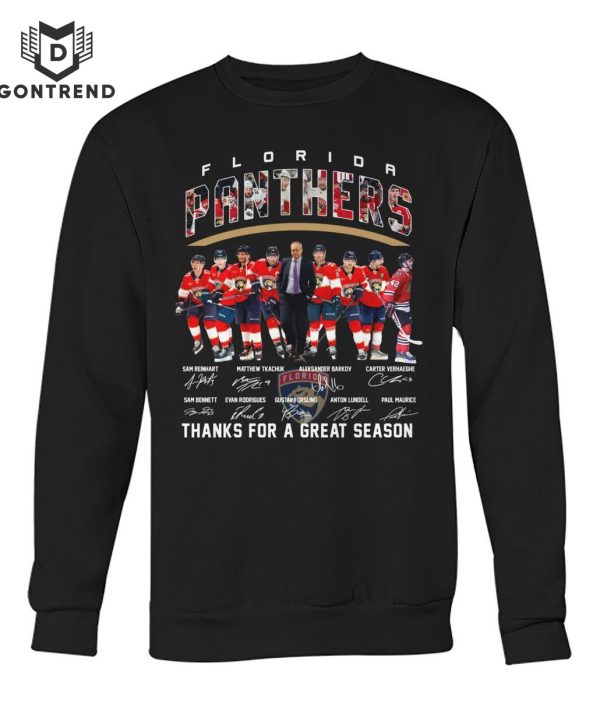 Florida Panthers Signature Thanks For A Great Season Unisex T-Shirt