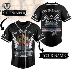 Supernatural Join The Hunt Baseball Jersey