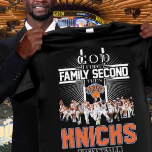 God First Family Second Then New York Knicks Basketball Unisex T-Shirt