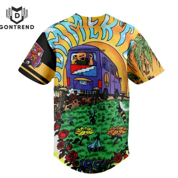 Grateful Dead Sunshine Daydream Baseball Jersey