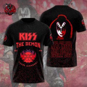 KISS Catman Peter Criss Design 3D T-Shirt