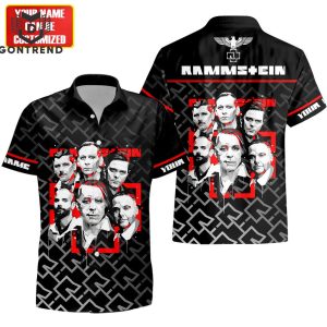 Personalized  Rammstein Tropical Hawaiian Shirt