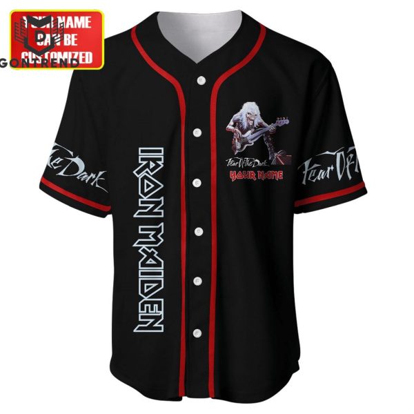 Iron Maiden Fear Of The Dark Baseball Jersey