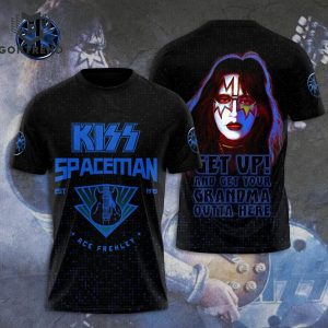 KISS Catman Peter Criss Design 3D T-Shirt