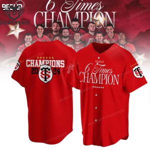 Tolosa Is 6 Times Champion Stade Toulousain 2024 Baseball Jersey