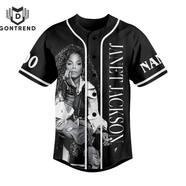 Janet Jackson Together Again Summer 2024 Baseball Jersey