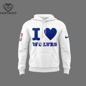 I Love Minnesota Timberwolves Hoodie