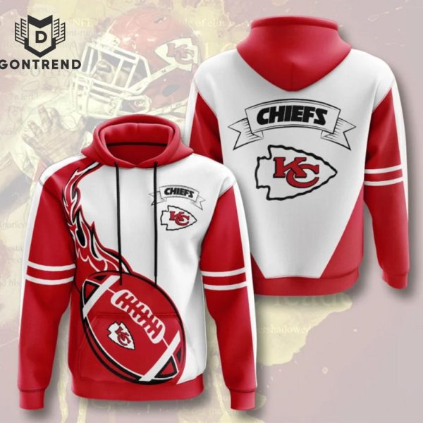 Kansas City Chiefs All Over Print Pullover Design Hoodie