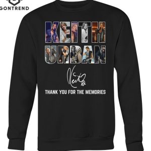 Keith Urban Signature Thank You For The Memories Unisex T-Shirt