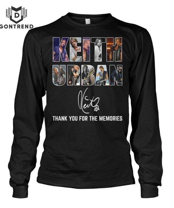 Keith Urban Signature Thank You For The Memories Unisex T-Shirt