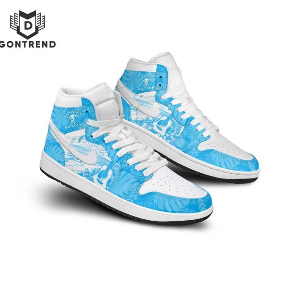 Kenny Chesney No Sjoes Nation Design Air Jordan 1 High Top