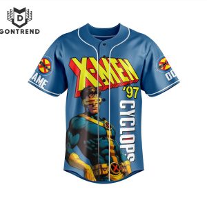 Personalized X-Men 97 Cyckops Baseball Jersey