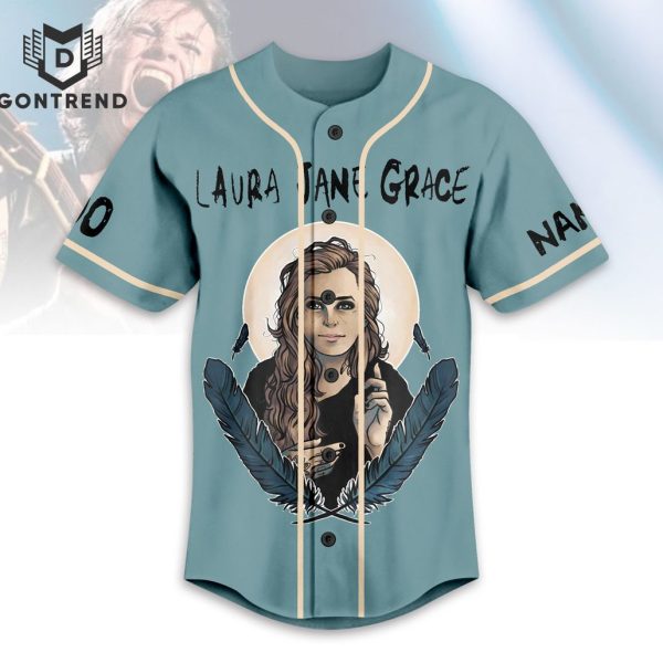 Laura Jane Grace 2024 The Black Guy Fawkers Tour Baseball Jersey