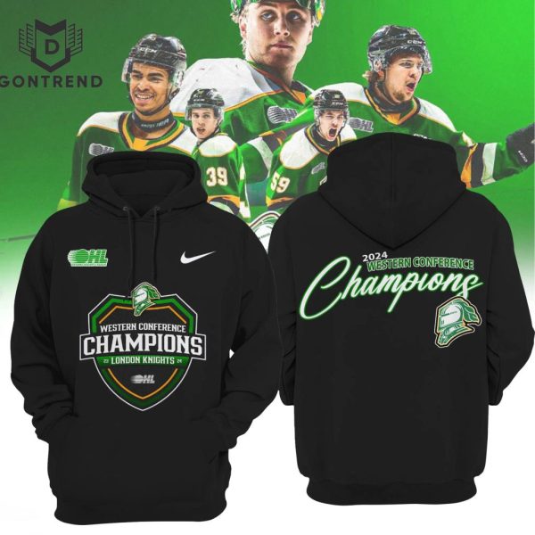 London Knights 2024 Conference Champions Hoodie