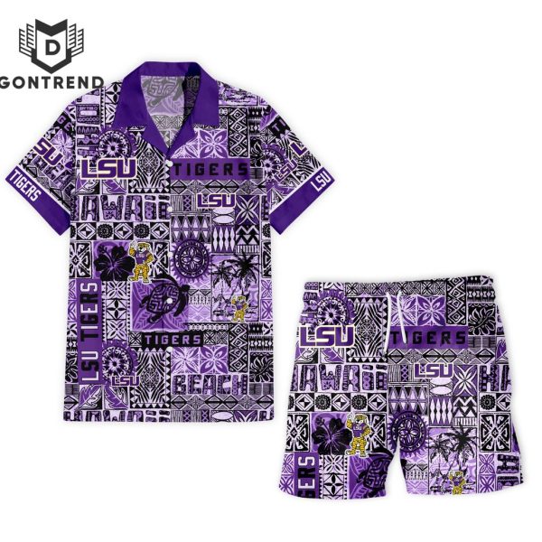 LSU Tigers Tropical Summer Hawaiian Shirt