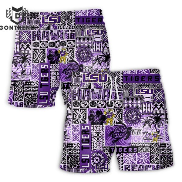 LSU Tigers Tropical Summer Hawaiian Shirt