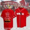 Manchester United FA Cup Winners 2024 13 Times Red Baseball Jersey