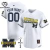 Michigan Wolverines Cactus Jack Gold Baseball Jersey