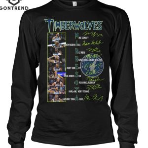 Minnesota Timberwolves Basketball Siganture Design Unisex T-Shirt