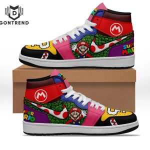 Super Mario Design Air Jordan 1 High Top