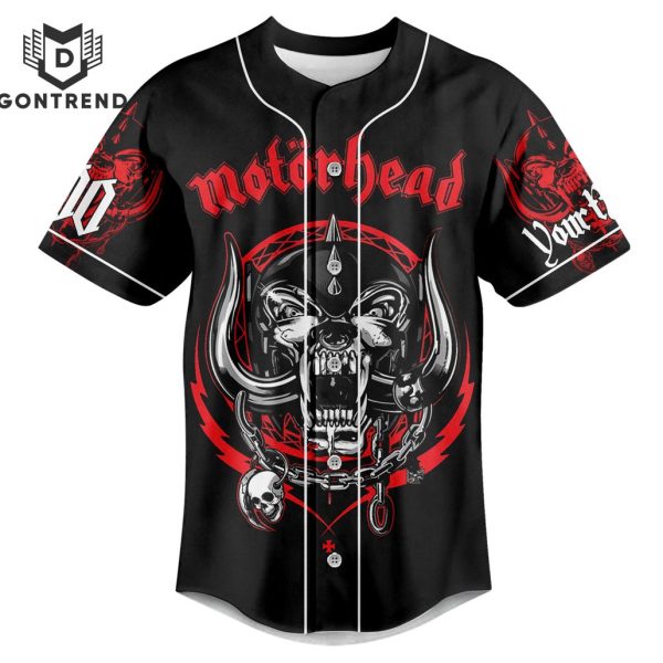 Motorhead Ace Of Spades Never Too Old To Rock Baseball Jersey