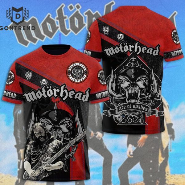 Motorhead Are Of Spades Design 3D T-Shirt