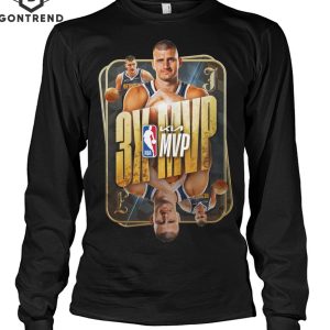 NBA 3X MVP Nikola Jokic Denver Nuggets Unisex T-Shirt