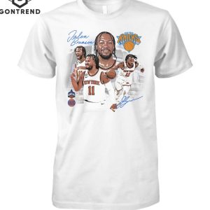 New York Knicks Jalen Brunson Signature Unisex T-Shirt