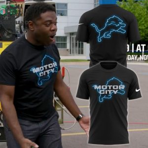 Detroit Lions Motor City Nike 2024 3D T-Shirt