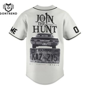 Supernatural  Carry On Wayward Son Join Rhe Hunt Baseball Jersey