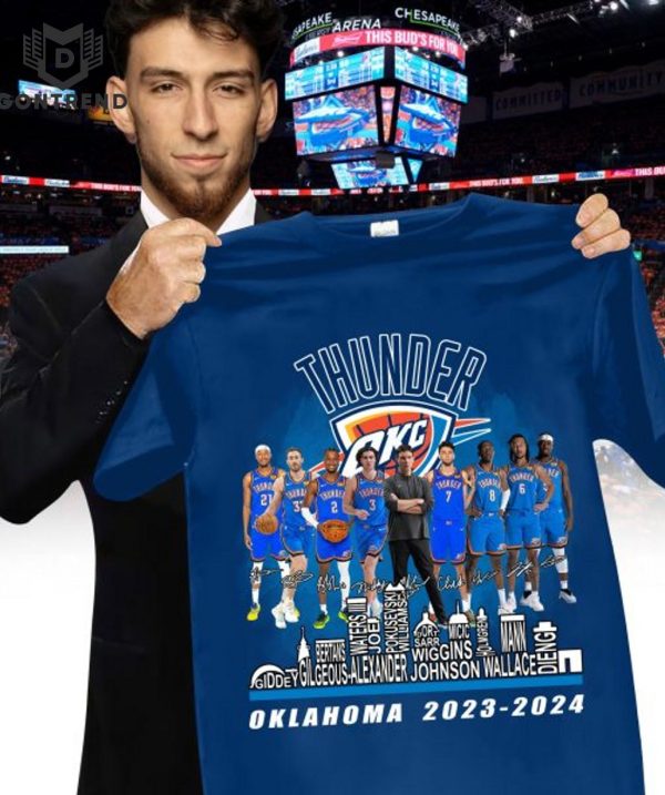 Oklahoma City Thunder 2023-2024 Design Unisex T-Shirt