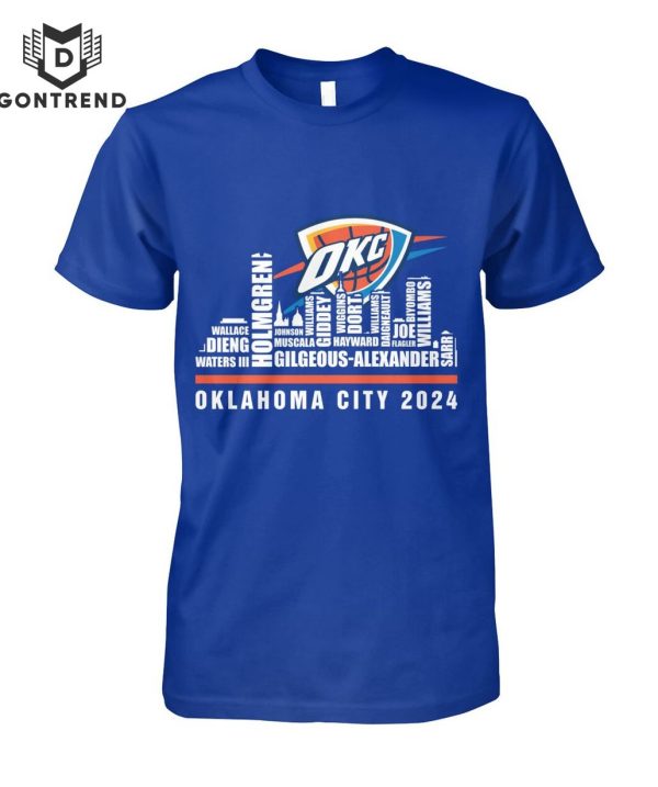 Oklahoma City Thunder 2024 Unisex T-Shirt